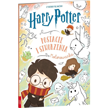 Harry Potter. Postacie i stworzenia. Kolorowanka